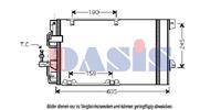 Kondensator, Klimaanlage | AKS Dasis (152001N)