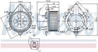 fiat Kachelventilator 87124