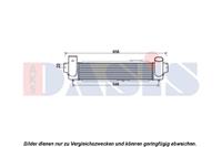 AKS Dasis Ladeluftkühler 157017N Intercooler OPEL,SAAB,VECTRA C Caravan,SIGNUM,VECTRA C,VECTRA B 36_,VECTRA C GTS,VECTRA B Caravan 31_,VECTRA B CC 38_