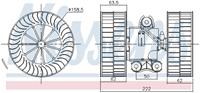 Innenraumgebläse | NISSENS (87212)