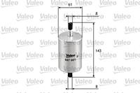 Kraftstofffilter | Valeo (587001)