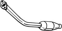 BOSAL Katalysator 090-640  SUBARU,FORESTER SG,IMPREZA Stufenheck GD,IMPREZA Station Wagon GG,LEGACY III Station Wagon BE, BH,OUTBACK BE, BH