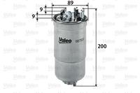 VALEO Kraftstofffilter VW,AUDI,FIAT 587500 1J0127401,1J0127401A,1J0127401J Leitungsfilter,Spritfilter 2D0127399,46473803,1J0127401A,1J0127401J