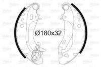 Valeo Bremsbacken 562453 Trommelbremsbacken,Bremsbackensatz PEUGEOT,CITROËN,106 II 1,106 I 1A, 1C,205 II 20A/C,205 I Cabriolet 741B, 20D,309 II 3C, 3A