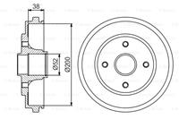 opel Remtrommel DB300