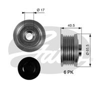 GATES Freilauf Lichtmaschine OAP7032 Generatorfreilauf,Freilaufriemenscheibe OPEL,FIAT,SUZUKI,ASTRA H Caravan L35,ASTRA H L48,VECTRA C Caravan