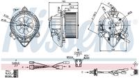 citroen Kachelventilator 87050