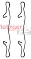 METZGER Accessoireset, schijfremblok FIAT,SAAB,RENAULT 109-1755 15254675,1223689,2T142L051CA  3M512K392AA,4387370,0009934707,A0009934707,34216757249