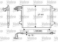 Kondensator, Klimaanlage Valeo 817806