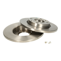 Remschijf COATED DISC LINE BREMBO, Remschijftype: Massief, u.a. für Peugeot