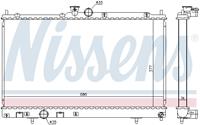 mitsubishi Radiateur 628956