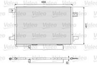 Condensor, airconditioning Valeo, u.a. für Mercedes-Benz