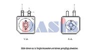 Ölkühler, Motoröl | AKS Dasis (046004N)