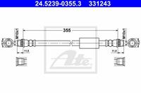 Bremsschlauch Hinterachse ATE 24.5239-0355.3