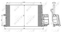 opel Condensor, airconditioning