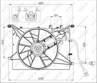 Volvo Koelventilatorwiel