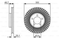 Bremsscheibe | BOSCH (0 986 479 701)