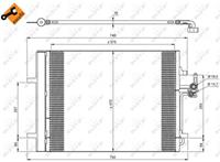 Condensor, airconditioning EASY FIT NRF, u.a. für Volvo, Ford, Land Rover