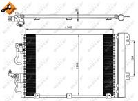 Condensor, airconditioning EASY FIT NRF, u.a. für Opel, Vauxhall