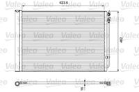 Kondensator, Klimaanlage | Valeo (814410)