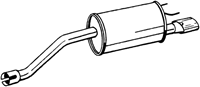 opel Einddemper 185367