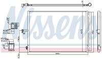 Condensor, airconditioning NISSENS, u.a. für Mercedes-Benz