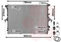 audi RADIATEUR BENZINE 3.6i / 4.2i (AT) / DIESEL 3.0 TDi 58002214