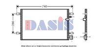 aksdasis Condensor, airconditioning AKS DASIS, u.a. für Audi