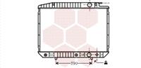 Radiateur Mercedes 380 Se H/a