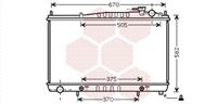 nissan RADIATEUR PATHFINDER 35i AT 00- 13002232