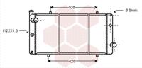 peugeot RADIATEUR -12/89 GT/GTi O 40002079