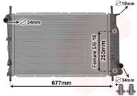 ford RADIATEUR BENZINE 2.5 AT
