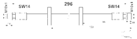 Bremsschlauch | ATE (24.5170-0296.3)