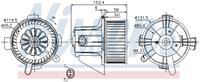 citroen Interieurventilator 87090