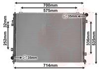 kia RADIATEUR CARENSIII 1.6D/2.0D