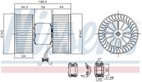 Binnenventilator NISSENS 87196