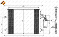 volvo Condensor, airconditioning 35930