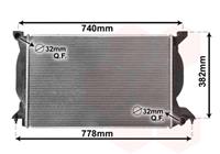 audi RADIATEUR DIESEL 2.5 TDi MT