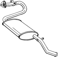 peugeot Einddemper