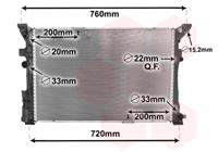 mercedes Radiateur 30002653