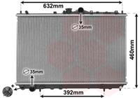 mitsubishi RADIATEUR CARISMA 16/18 MT +zonder AIRCO 97-
