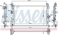 Kühler, Motorkühlung Nissens 630785