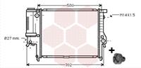 vanwezel Radiateur VAN WEZEL, u.a. für BMW