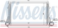 Intercooler, inlaatluchtkoeler NISSENS, u.a. für Seat, VW