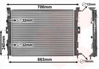 renault Radiateur Benzine 1.4 / 1.6