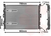 renault Radiateur Benzine 1.4 / 1.6 43002306