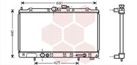 mitsubishi RADIATEUR BENZINE 2,0/2,4/2,5 AUTO +/zonder AIRCO 32002123