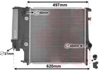 bmw RADIATEUR BENZINE 316 / 318 AT zonder AIRCO 06002125