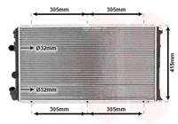 nissan RADIATEUR DIESEL 1.9 DTi / 2.2 DTi met AIRCO