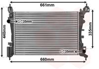 fiat RADIATEUR GR PUNTO 12/14 MT +zonder AIRCO 05